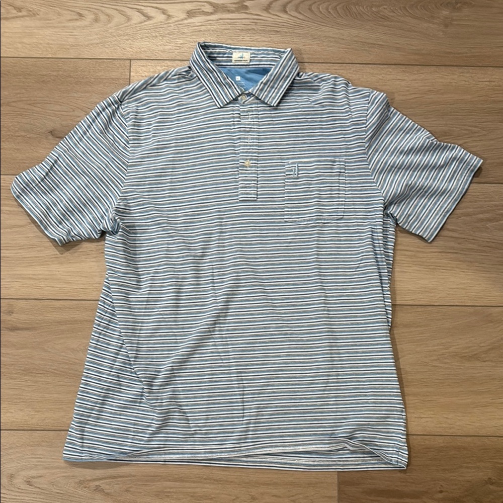 johnnie-O men’s striped polo